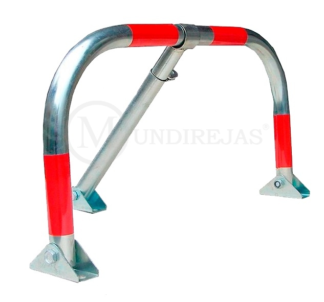 VALLA PARQUING ZINCADA CON PORTACANDADO
